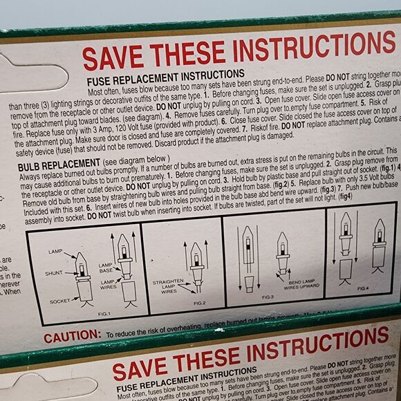 Vintage Kmart Red Super Brights String Lights 455 Count Indoor Trim A Home 156ft - Picture 8 of 13